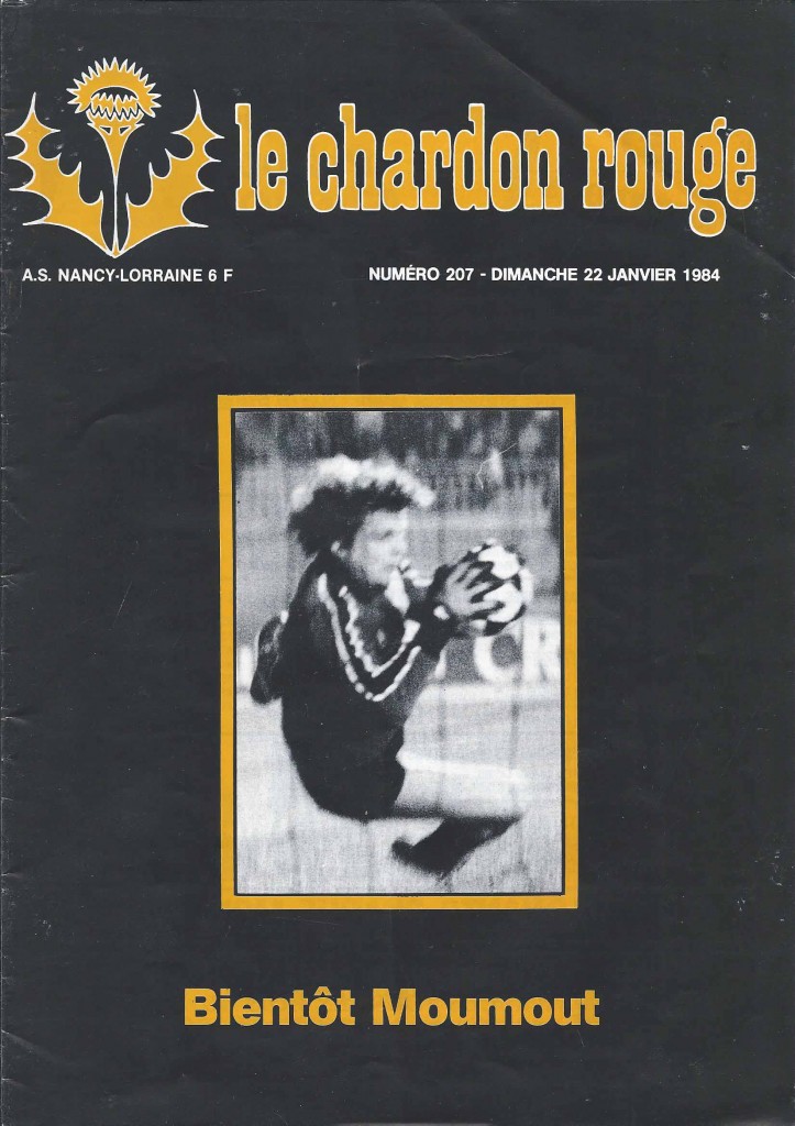 Poster équipe ASNL Nancy Lorraine - Saison 1983/84 - Original