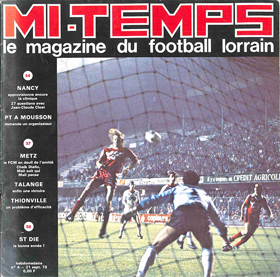 Saison 1979/1980 Journal Mi-Temps n°4