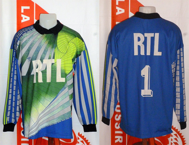 Maillot De Foot Vintage Adidas – Coupe De France 1991/1992 – Domicile – N°8 – Taille L